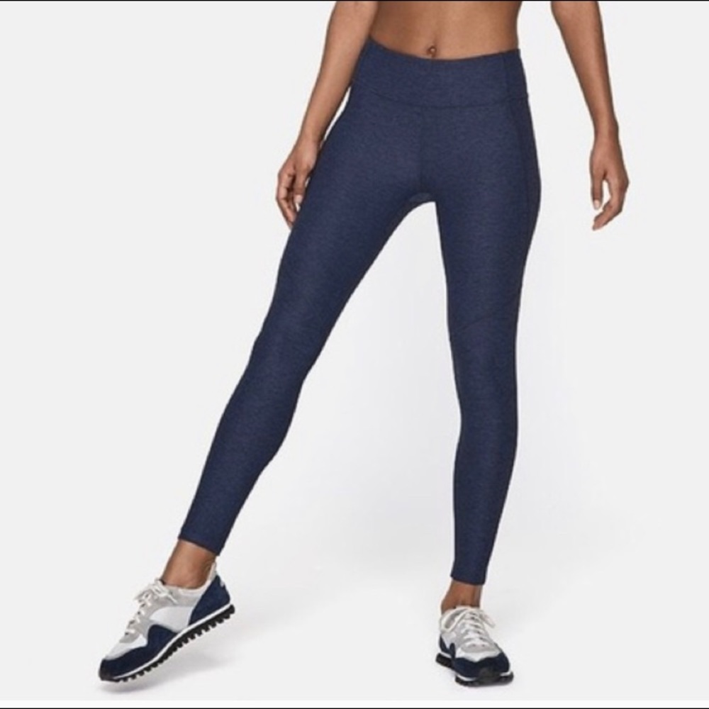 Outdoor Voices Navy Warmup Leggings Size Large